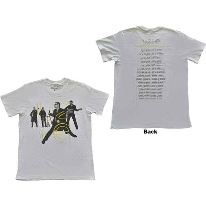 U2 - LIVE ACTION - T-Shirt White