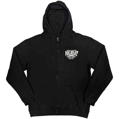 VOLBEAT - LOUDER AND FASTER - Zipped Hoodie Black