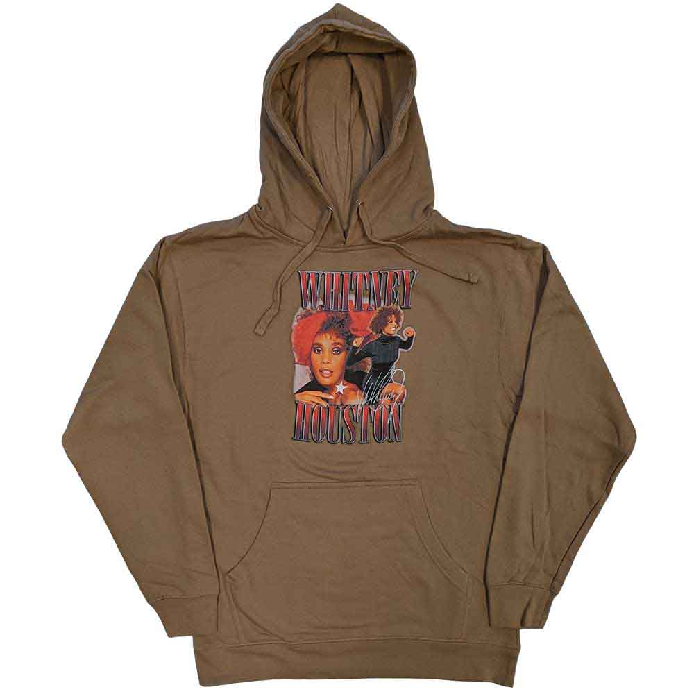 WHITNEY HOUSTON - 90S HOMAGE - Pullover Hoodie Neutral