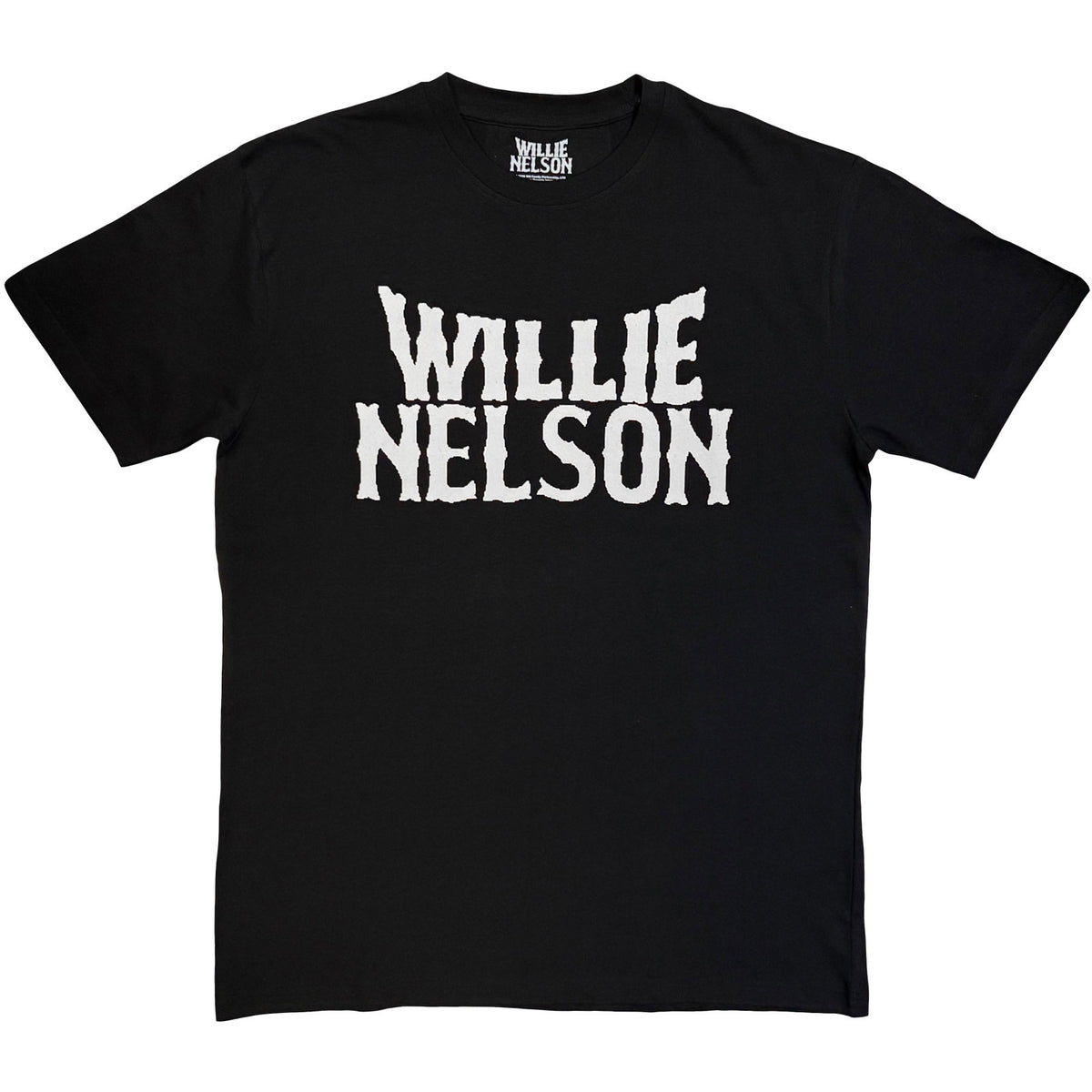 WILLIE NELSON - LOGO MONO - T-Shirt Black