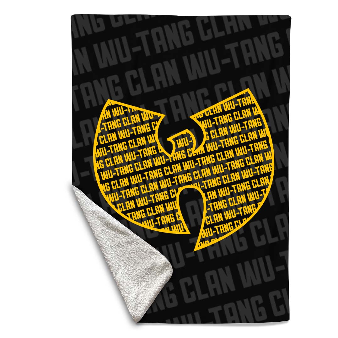 Rocksax Wu-Tang Blanket - Logo Repeat