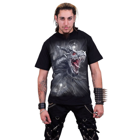 DRAGON'S CRY - T-Shirt Schwarz