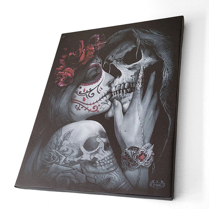 DEAD KISS - Canvas Poster 25x19cm