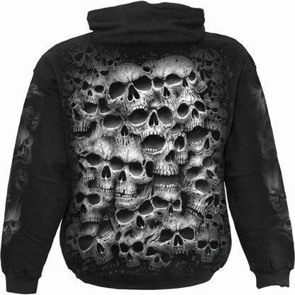 TWISTED SKULLS - Hoody Schwarz