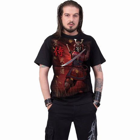 SAMURAI - T-Shirt Schwarz