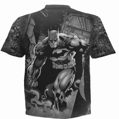 BATMAN - VENGEANCE WRAP - Allover T-Shirt Schwarz
