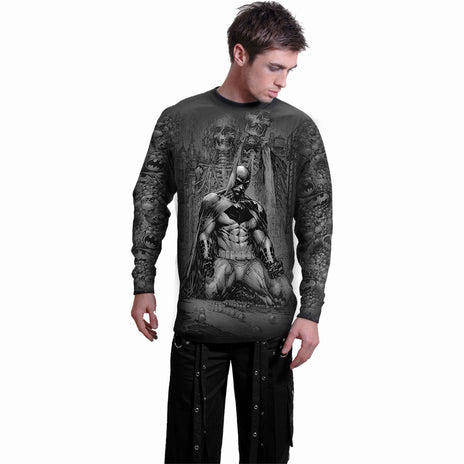 BATMAN - VENGEANCE WRAP - Allover-Langarmshirt Schwarz