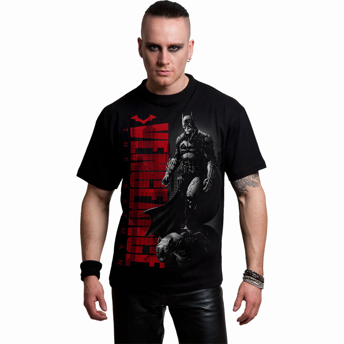 Batman print t shirt best sale