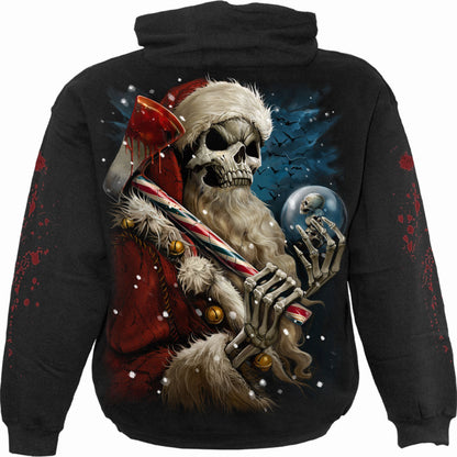 CANDY CANE SANTA - Hoody Schwarz