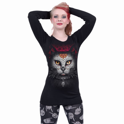 CATRINA - Baggy Top Schwarz