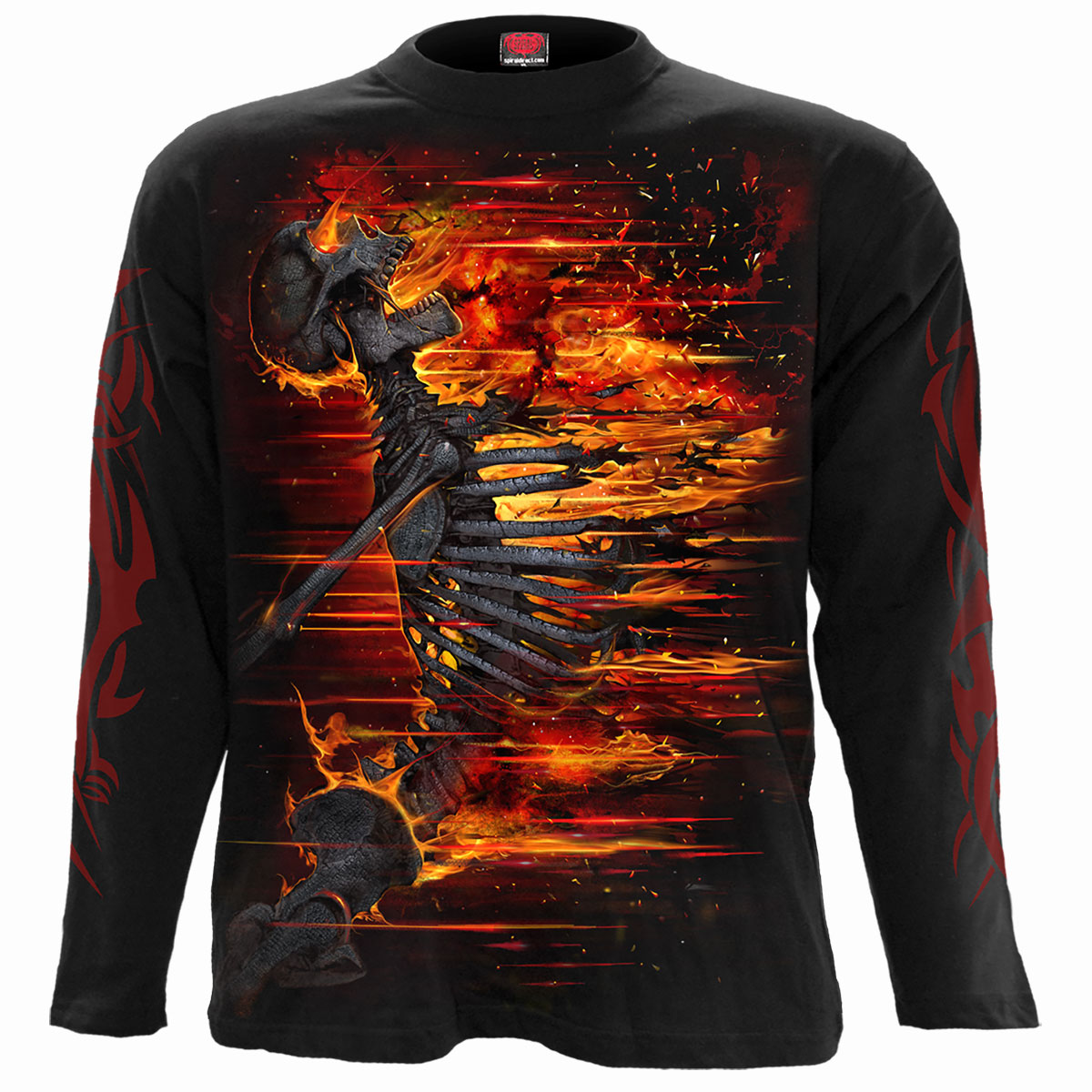 ATOMIC BLAST - Longsleeve T-Shirt Black