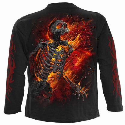 ATOMIC BLAST - Langarmshirt Schwarz