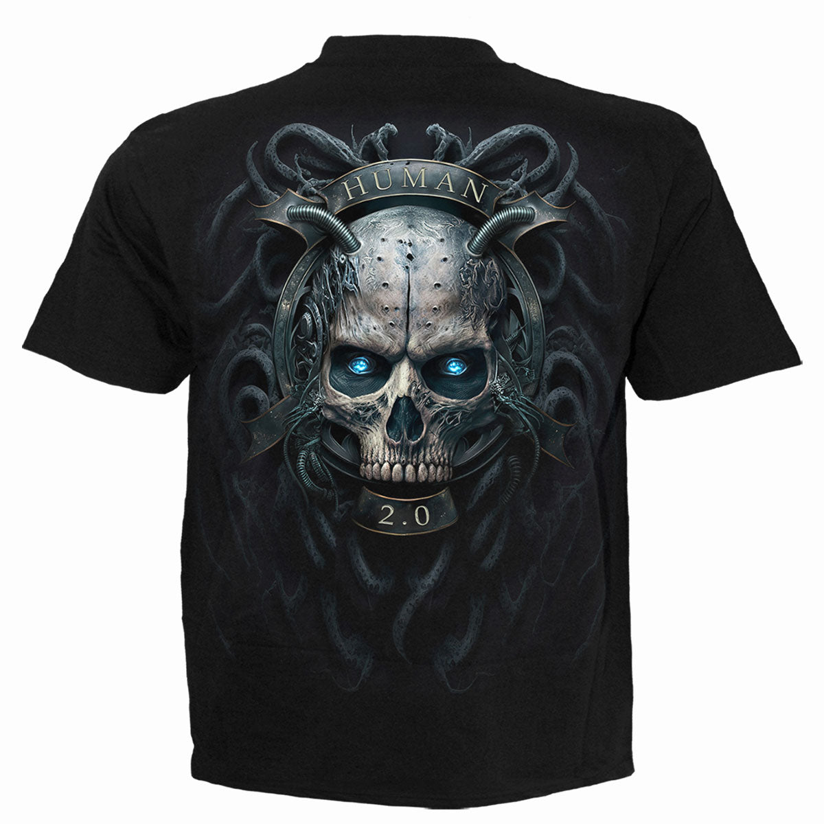 HUMAN 2.0 - T-Shirt Schwarz