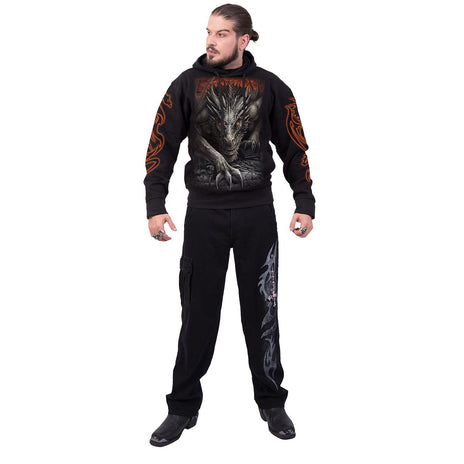 MAJESTIC DRACO - Hoody Schwarz