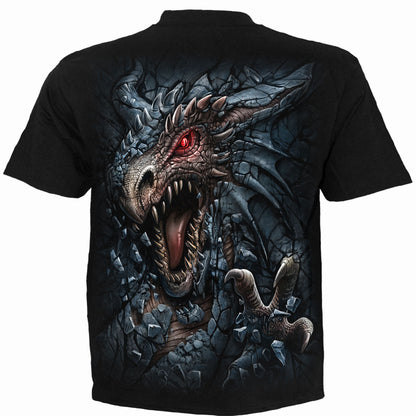 DRAGON'S LAIR - Kinder T-Shirt Schwarz