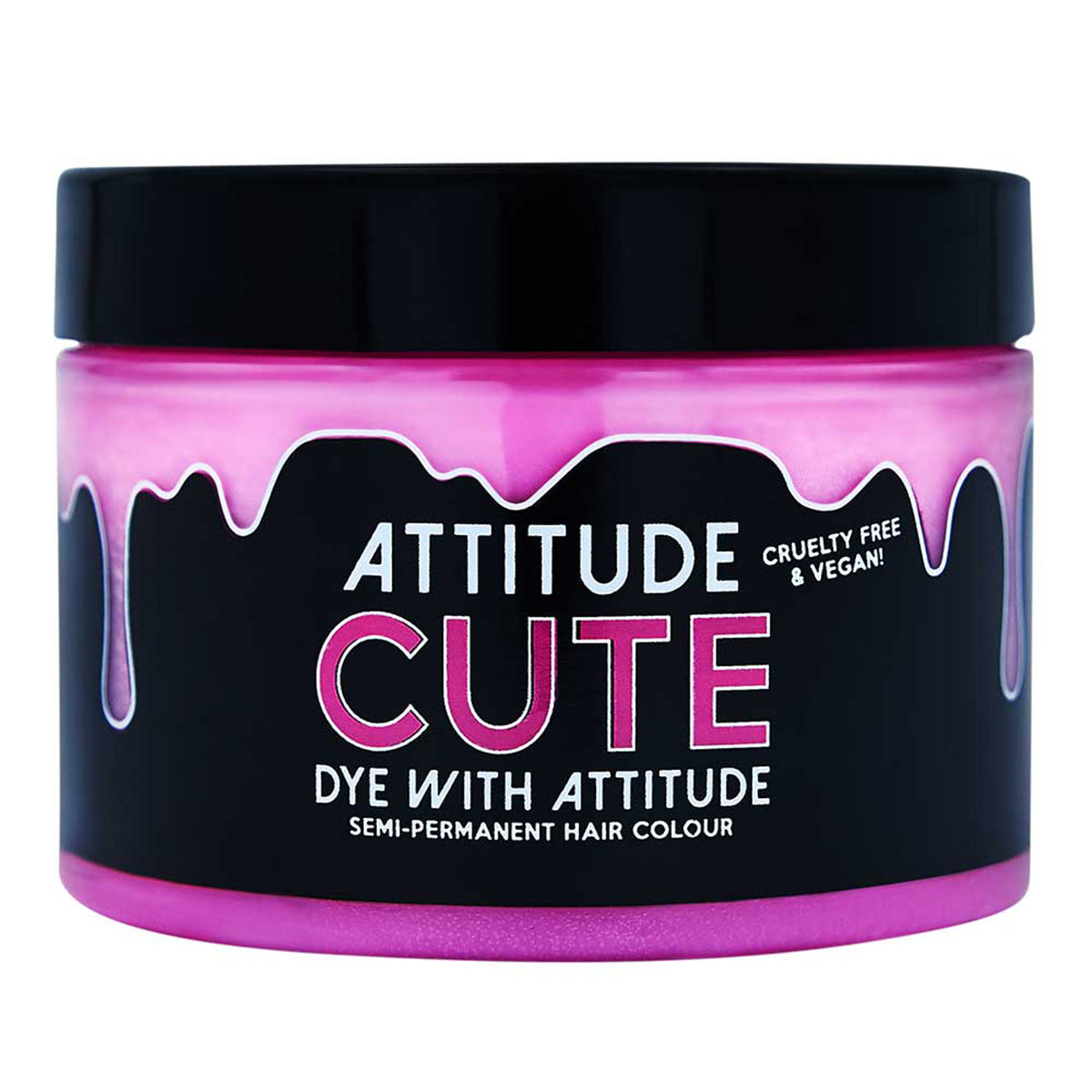 CUTE PASTEL PINK - Attitude Haarfärbemittel - 135ml