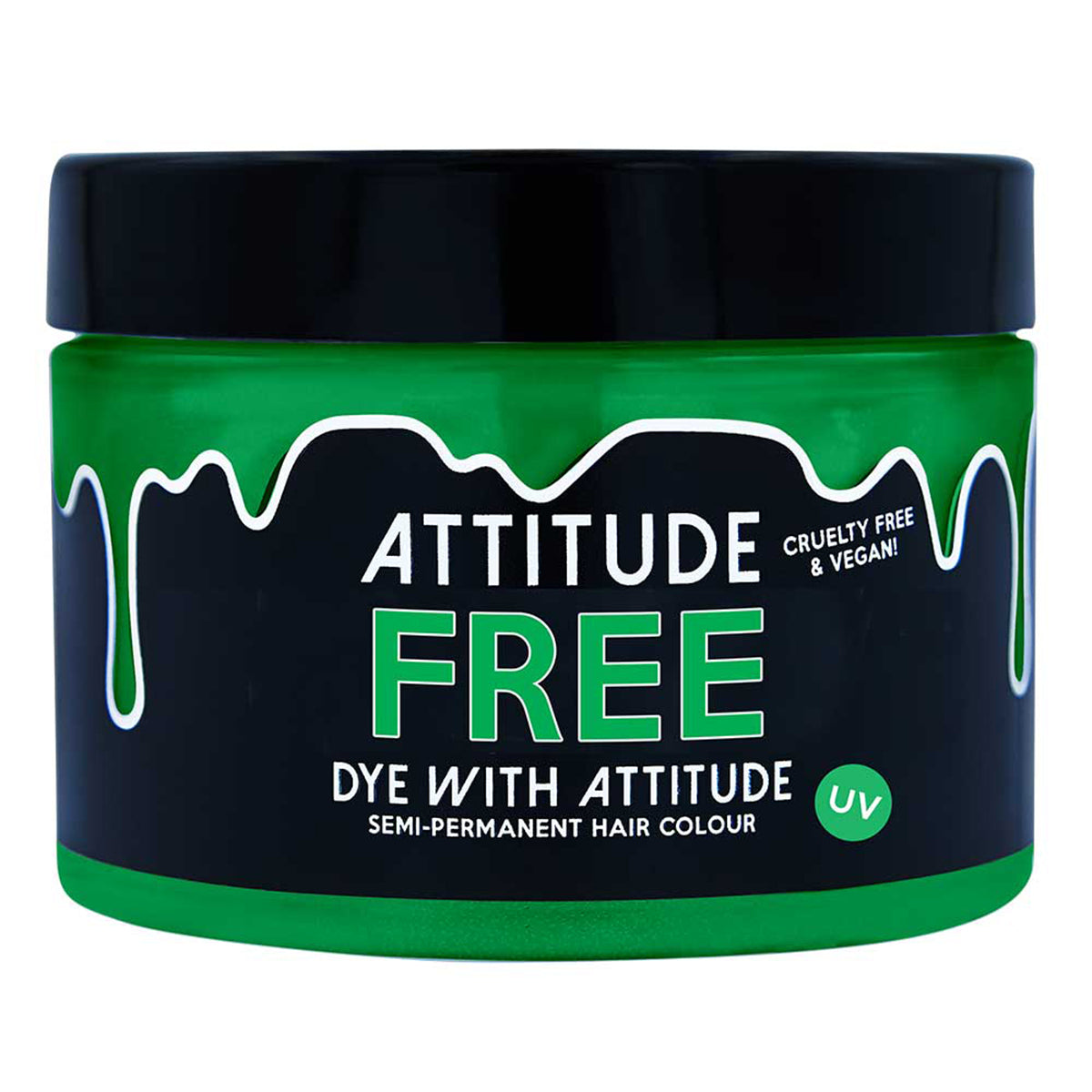 FREE UV GREEN - Attitude Haarfärbemittel - 135ml