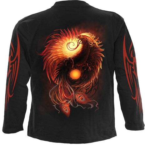 PHOENIX ARISEN - Longsleeve T-Shirt Black