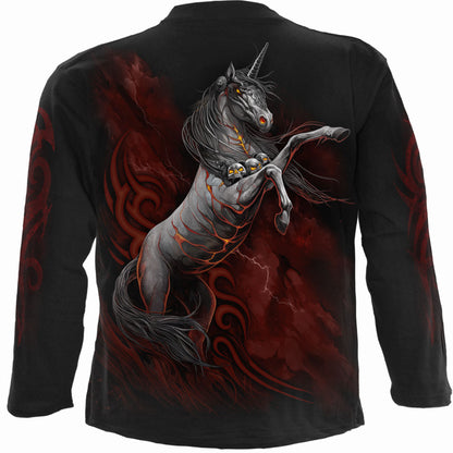 INFERNAL UNICORN - Langarmshirt Schwarz