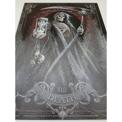 DEATH TAROT - Glasschneidebrett (rechteckig)