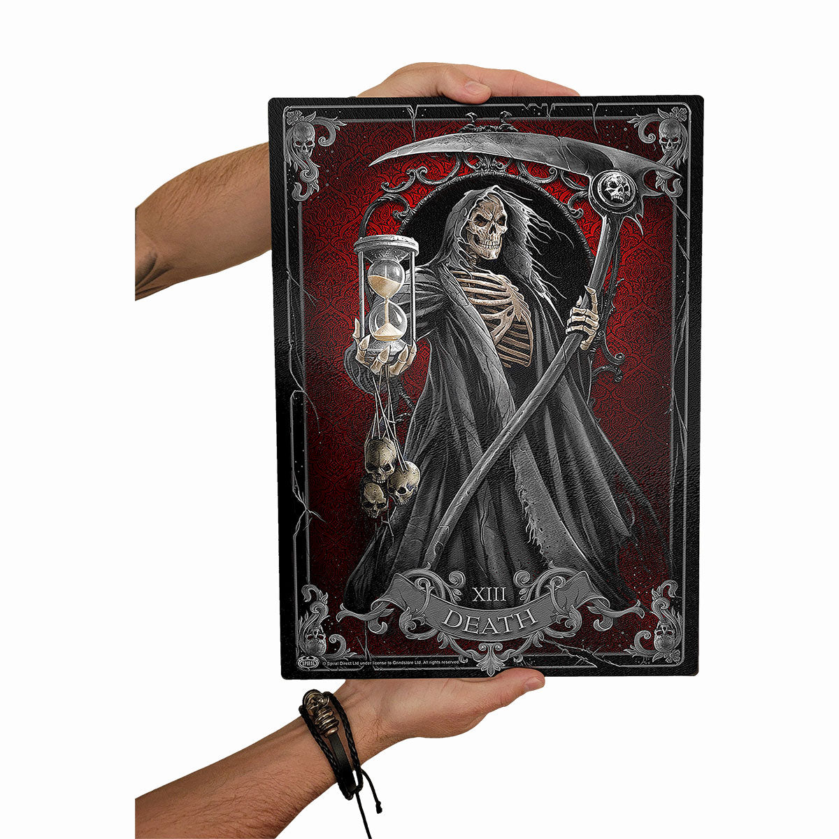 DEATH TAROT - Glasschneidebrett (rechteckig)