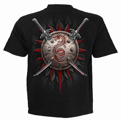 ORIENTAL DRAGON - T-Shirt Schwarz