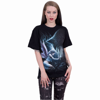 SACRED BOND - Front Print T-Shirt Black