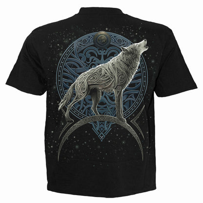 CELTIC WOLF - T-Shirt Schwarz
