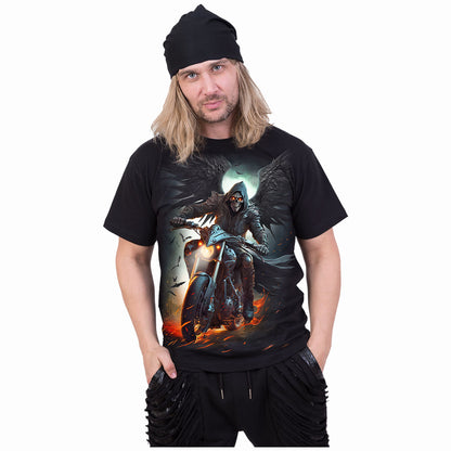 NIGHT RIDER - T-Shirt Schwarz