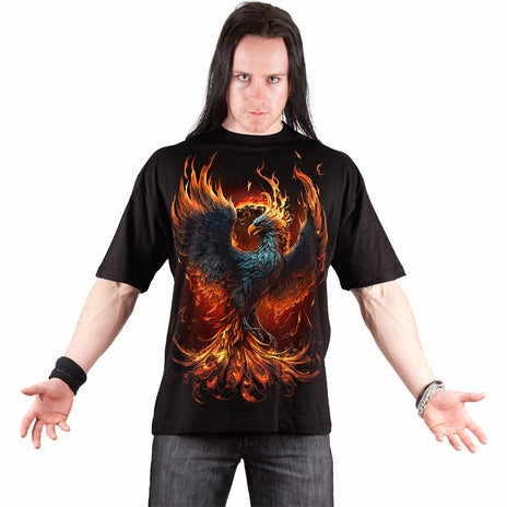 ASHES REBORN - T-Shirt Schwarz