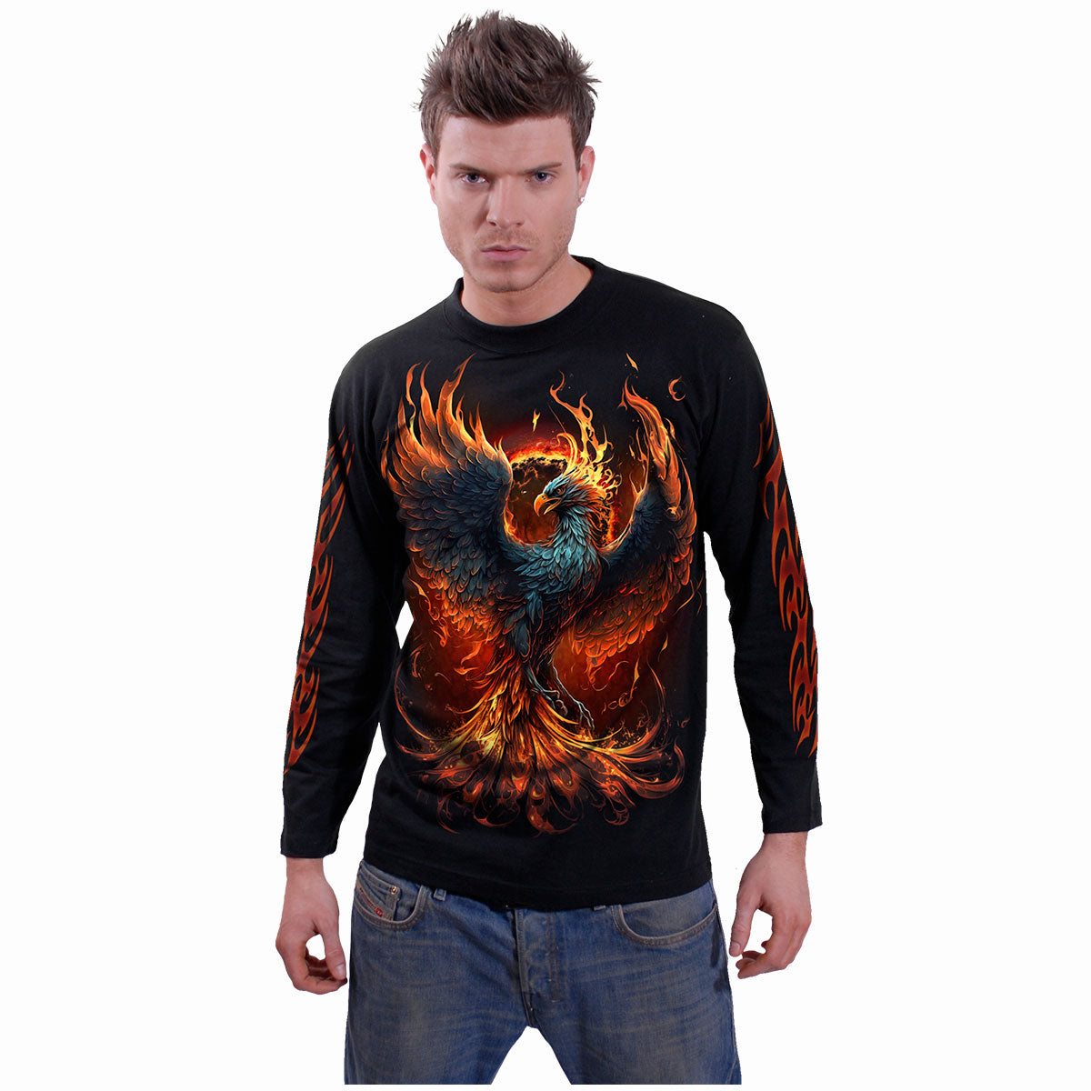 ASHES REBORN - Langarmshirt Schwarz