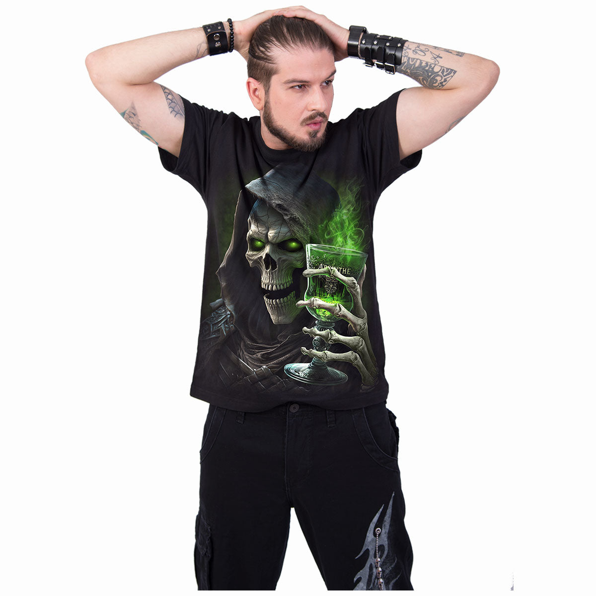 THE GREEN FAIRY - T-Shirt Schwarz